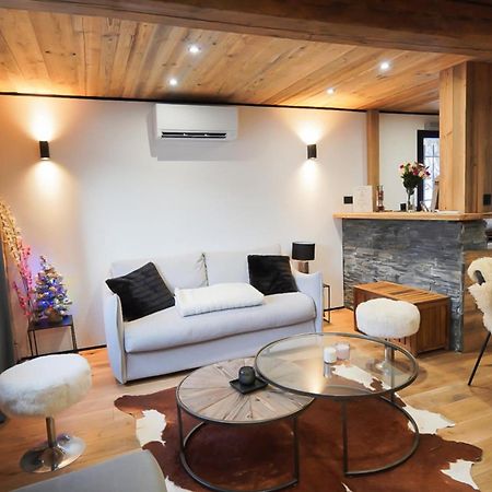 Logement A Megeve Avec Jardin Exterior foto