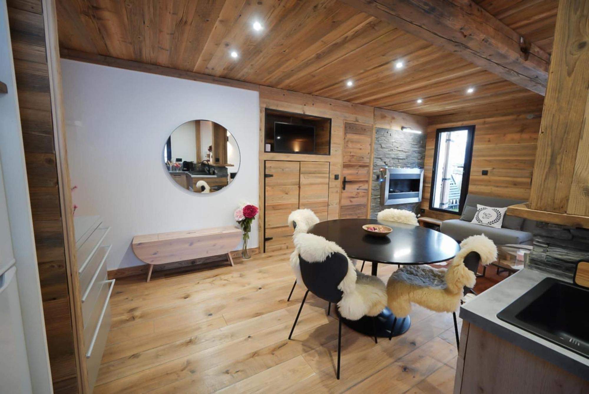 Logement A Megeve Avec Jardin Exterior foto